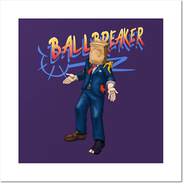 Ballbreaker "Bad Day" Wall Art by MunkeeWear